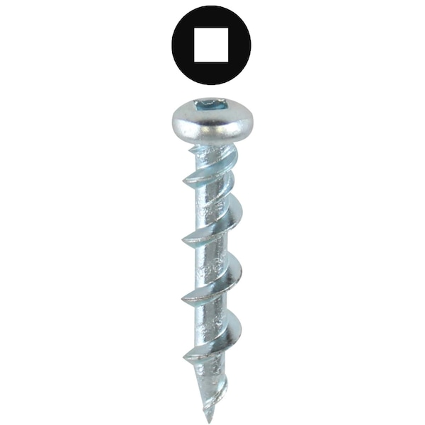 Dottie Screw Anchor, 1-1/4" L, Carbon Steel WTKSQ - main